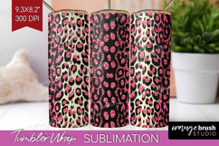 Animal Print Tumbler Wrap - Animal Skin Tumbler PNG Product Image 1