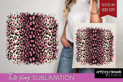 Animal Print Tote Bag - Animal Skin Tote Bag PNG Sublimation Product Image 1