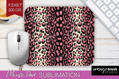 Animal Print Mouse Pad Sublimation - Animal Skin Mousepad Product Image 1
