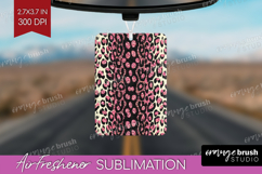 Animal Print Air Freshener PNG - Animal Skin PNG Sublimation Product Image 1