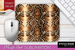 Animal Print Mouse Pad Sublimation - Animal Skin Mousepad Product Image 1
