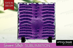 Animal Print Slate PNG - Animal Skin Square Slate Product Image 1