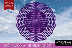 Animal Print Wind Spinner Sublimation PNG - Animal Skin Product Image 1