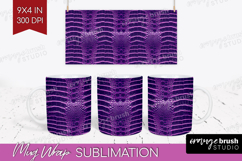 Animal Print Mug Wrap - Animal Skin Mug PNG Sublimation Product Image 1