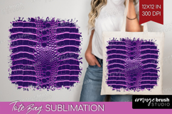 Animal Print Tote Bag - Animal Skin Tote Bag PNG Sublimation Product Image 1