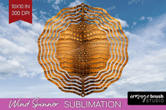 Animal Print Wind Spinner Sublimation PNG - Animal Skin Product Image 1