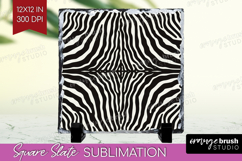 Animal Print Slate PNG - Animal Skin Square Slate Product Image 1