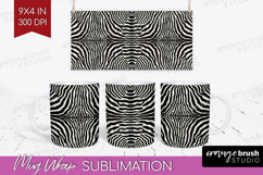 Animal Print Mug Wrap - Animal Skin Mug PNG Sublimation Product Image 1