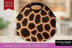 Animal Print Lunch Bag - Animal Skin Lunch Bug PNG Product Image 1