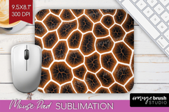 Animal Print Mouse Pad Sublimation - Animal Skin Mousepad Product Image 1