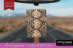 Animal Print Air Freshener PNG - Animal Skin PNG Sublimation Product Image 1