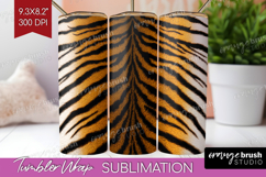 Animal Print Tumbler Wrap - Animal Skin Tumbler PNG Product Image 1