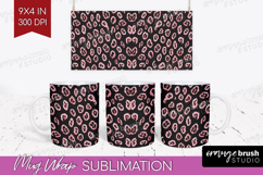 Animal Print Mug Wrap - Animal Skin Mug PNG Sublimation Product Image 1