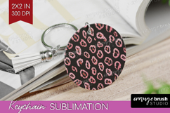 Animal Print Keychain PNG - Animal Skin Keychain Sublimation Product Image 1