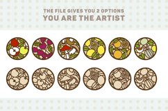 Fruits, Laser Cut Files, Multi-layer Svg Product Image 8