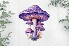 Aquarelle Pastel Mushroom Sublimation Product Image 1