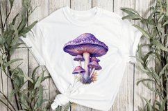 Aquarelle Pastel Mushroom Sublimation Product Image 2