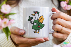 Goose Funny Christmas SVG PNG Product Image 5