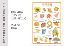 Autumn/Fall Educational Poster, Teachers&#039; Resources Product Image 2