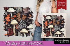Autumn Forest Tote Bag - Fall Tote Bag PNG Sublimation Product Image 1