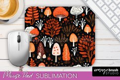 Fall Mouse Pad Designs - Autumn Forest Mousepad Sublimation Product Image 1