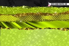 Glam Neon and Gold Tears Clipart Product Image 2