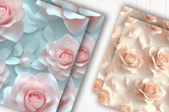 Pastel Rose Digital Paper Product Image 2
