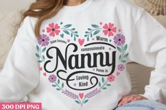Nanny PNG, Mothers Day Sublimation PNG Product Image 2