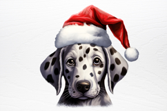 Christmas Peeking Dogs Clipart PNG Product Image 2