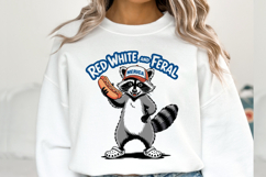 Red White and feral svg | Svg Files for Cricut | Shirt Svg Product Image 1