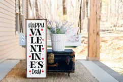Happy valentines day SVG, Valentine's Day Porch SVG Product Image 2