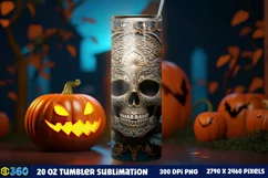 Halloween Tumbler Sublimation Wraps, Tumbler Halloween Product Image 2
