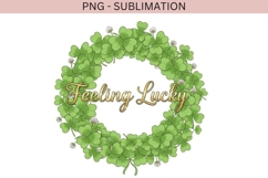 Lucky Patrick clipart png design for T-shirts Product Image 2