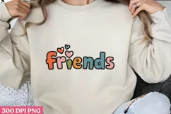 Friends PNG, Friendship Sublimation PNG Product Image 2