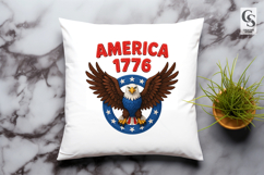Patriotic Cowboy Boots Clipart Sublimation PNG Product Image 2