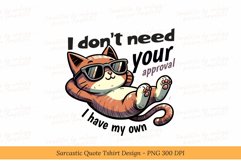 Sarcastic Quote T-Shirt Design Product Image 3