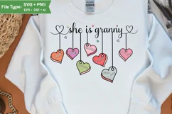 She Is Mom SVG | Mother Day PNG | Happy Mother's Day SVG Product Image 2