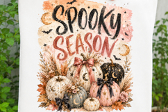 Boho Halloween Pumpkin Sublimation Design SVG Product Image 3