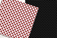 Ladybug Digital Paper, Ladybug seamless pattern. Product Image 2