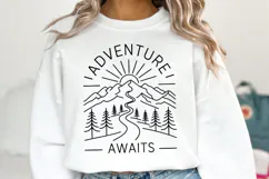 Adventure Awaits svg | Svg Cut Files | Shirt Svg Product Image 1