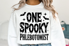 One Spooky Phlebotomist Svg | Halloween Svg | Shirt Svg Product Image 1