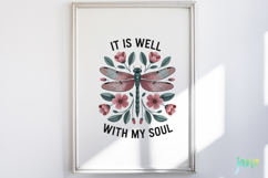 Inspirational Quotes Dragonfly PNG Product Image 5
