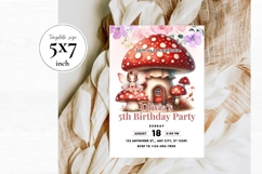 Baby Shower Invitation Template 260 Product Image 2