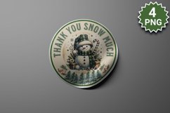 Thank you Stickers, Christmas stickers, Stickers Product Image 2