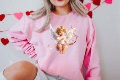 Valentines Day Cupid Sublimation Bundle, Cupid Watercolor Product Image 2