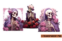 Skeleton Witch Tarot Card Clipart Product Image 1
