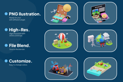 3D Isometric Traveling Pack Product Image 2