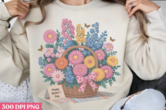 Happy Mothers Day Floral PNG Product Image 2