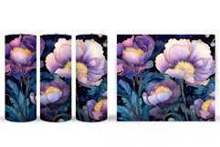 Flowers Tumbler Design. Sublimation Tumbler Flowers Product Image 2