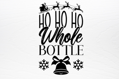 Christmas Wine SVG Product Image 2